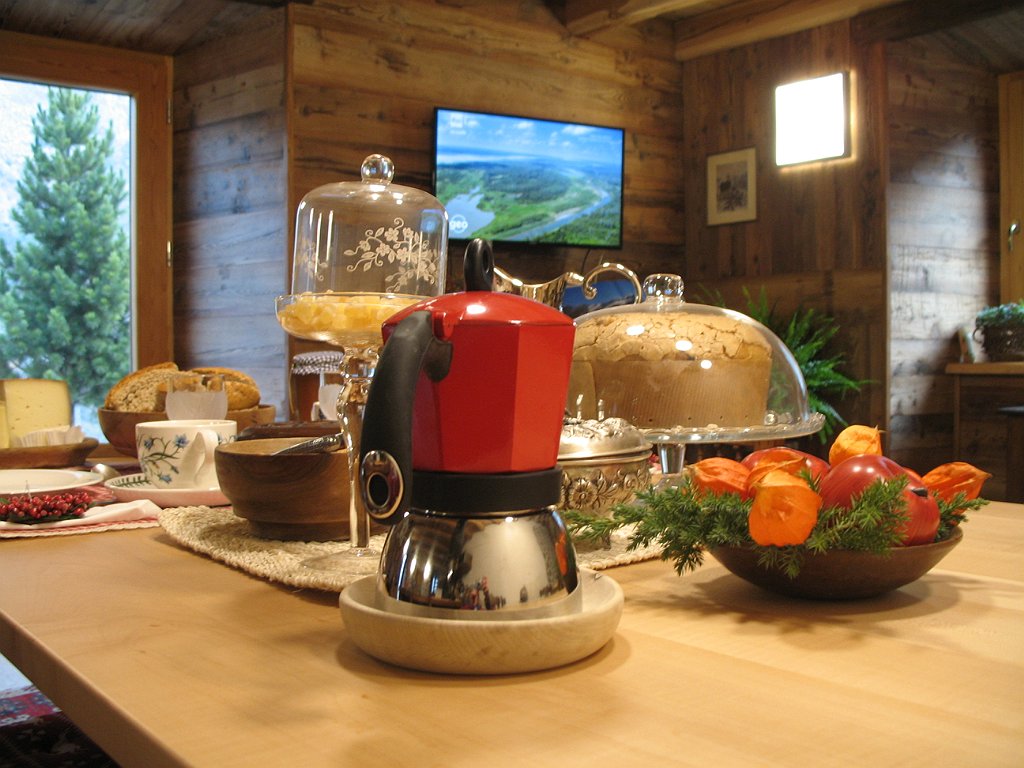 Colazione con prodotti tipici